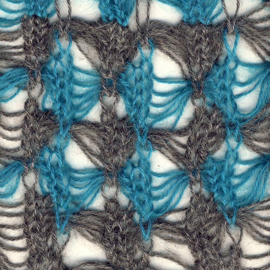 openwork pattern for shawls