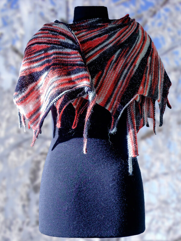 warm women's scarf