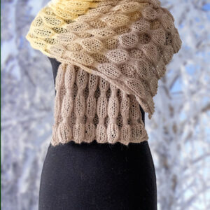 women's knitting shawl