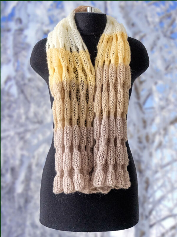 warm women's scarf