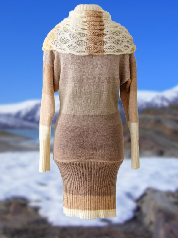 suknia sweterkowa