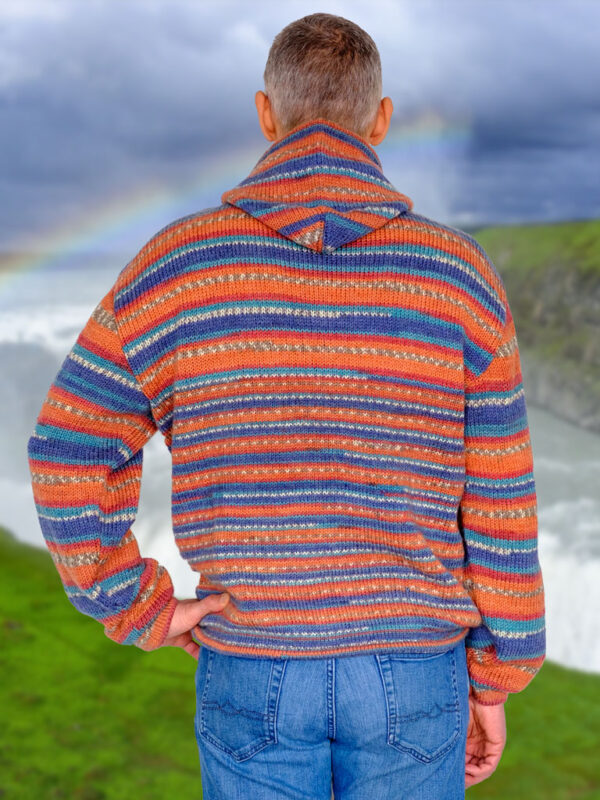 Sweter żakardowy