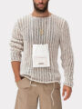 Men's summer linen sweater