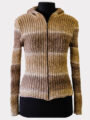 Sweter damski bawełniany rozpinany Katia